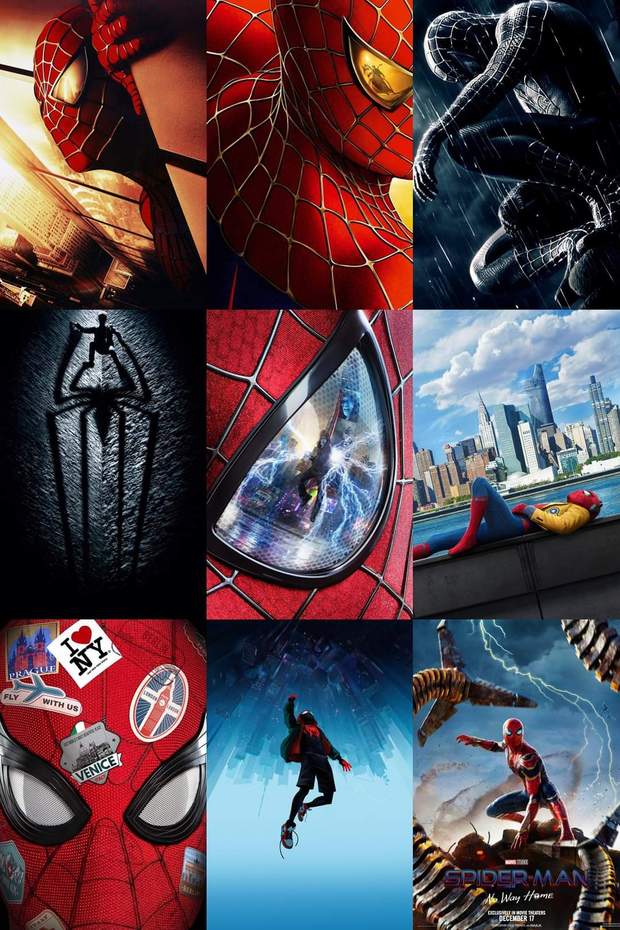 Todos los Teaser Pósters de (Spider-Man) Cuál es Vuestro Preferido?.