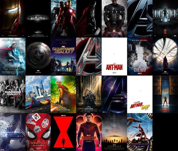 Todos los Teaser Pósters del UCM. Cuál es Vuestro Preferido?.