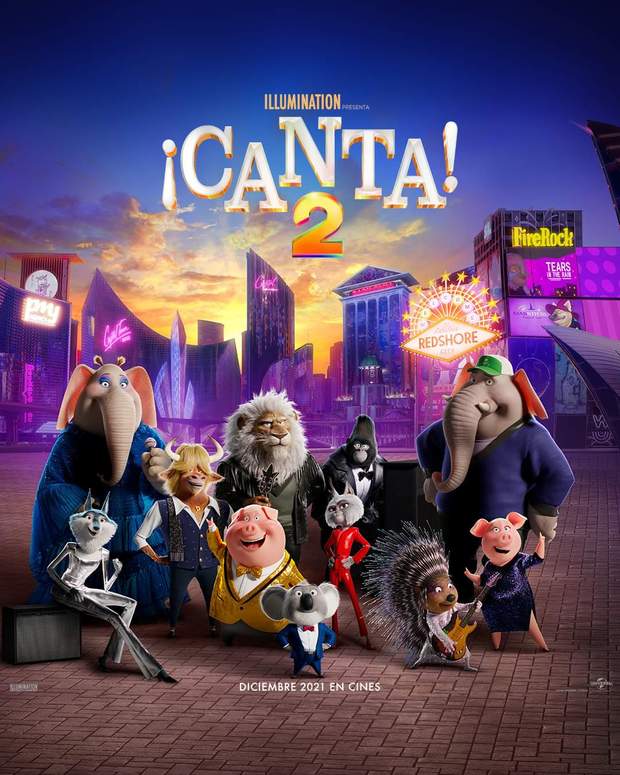 Póster (Canta 2) 22 de Diciembre en Cines.