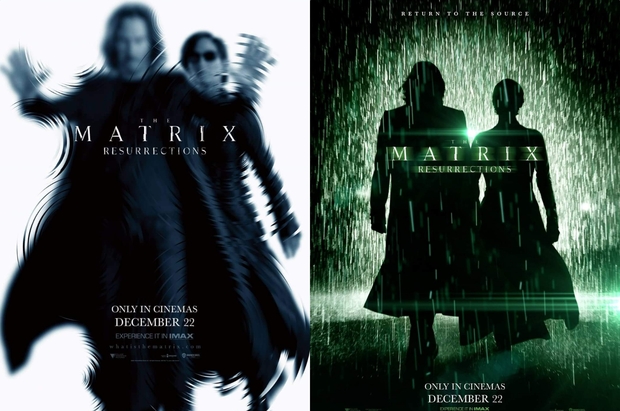 Nuevos Pósters de (Matrix Resurrections).