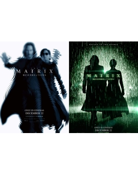 Nuevos Pósters de (Matrix Resurrections).