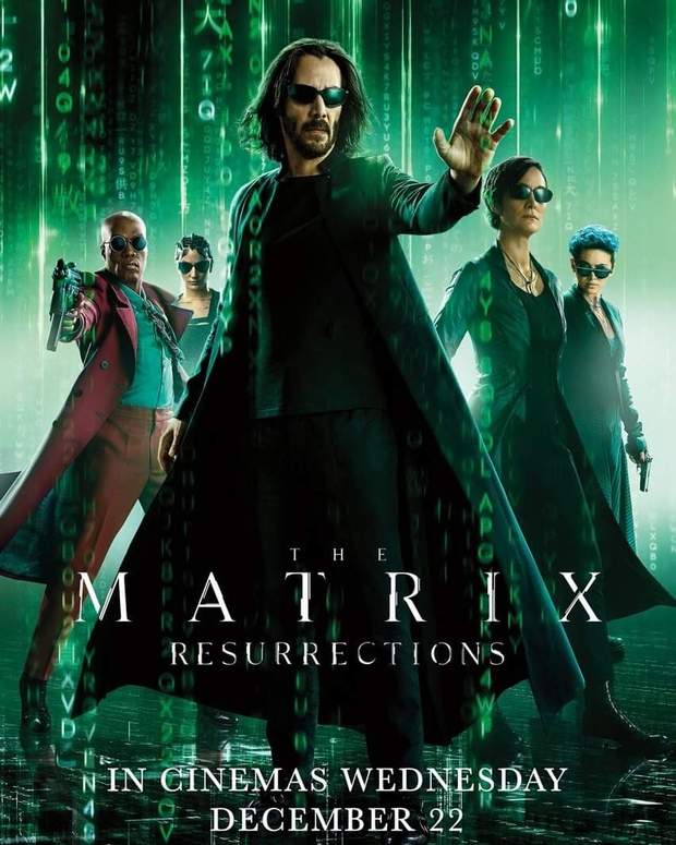 Nuevo Póster de (Matrix Resurrections).