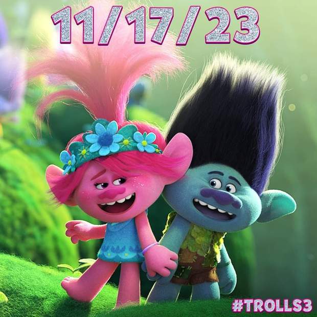 Ya hay fecha de Estreno para (Trolls 3).