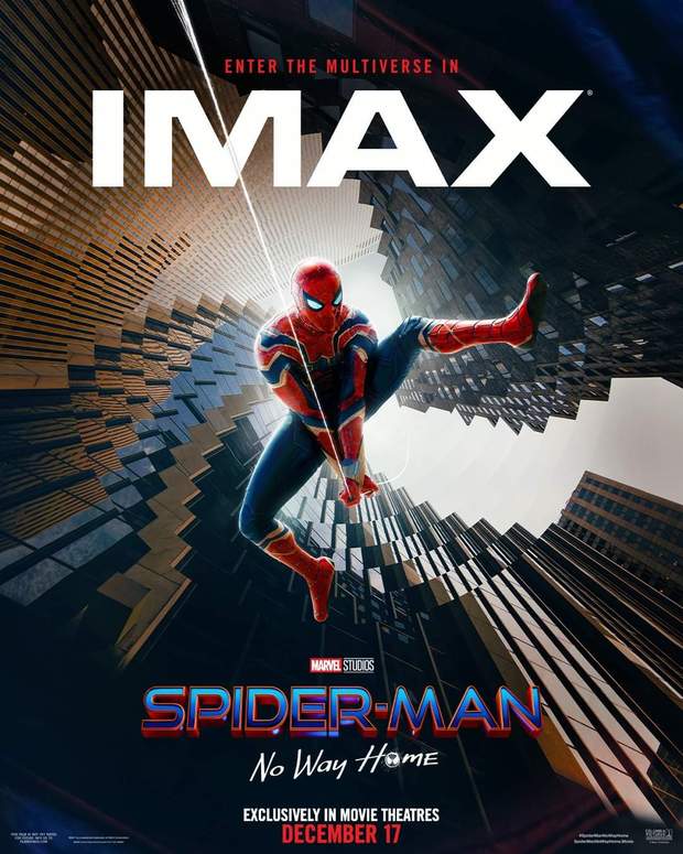 Póster IMAX de (Spider-Man: No Way Home) y Nueva Trilogía en Camino con "Tom Holland".