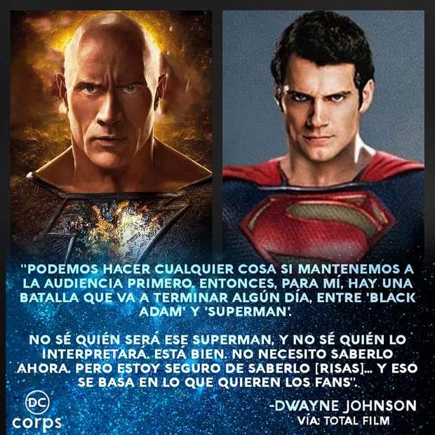 Comentario de "Dwayne Johnson".