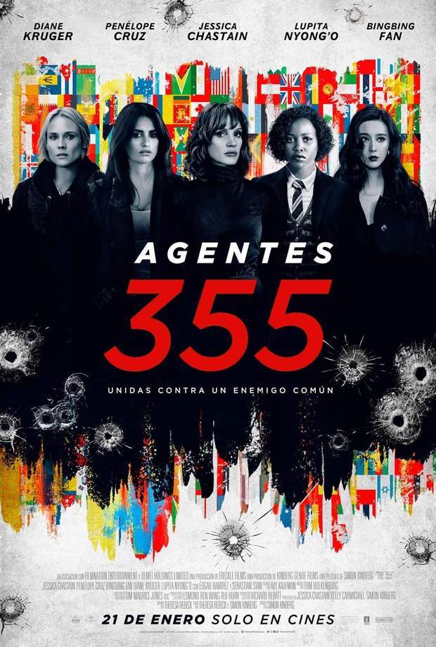 Nuevo Trailer de (Agentes 355).