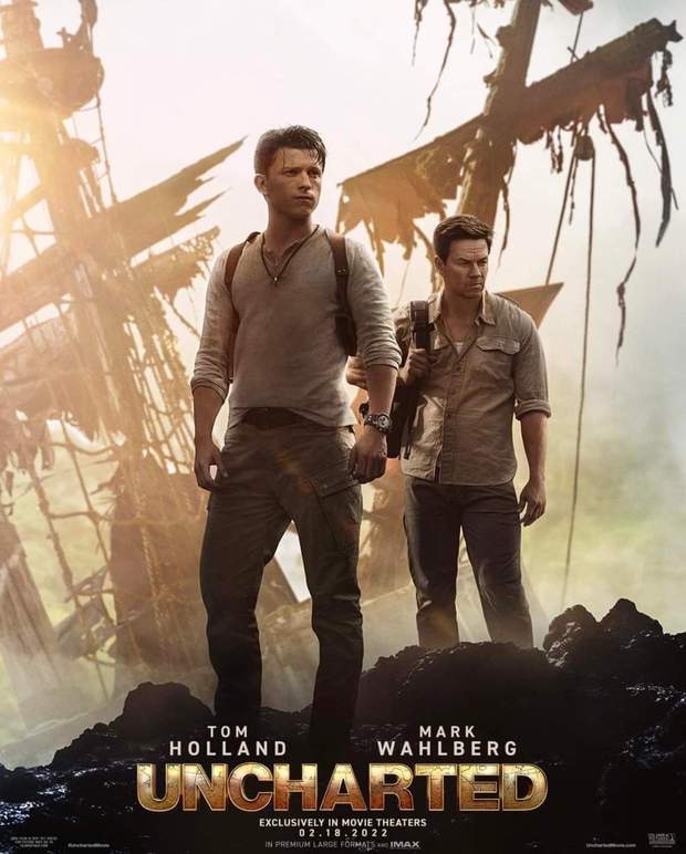 Primer Póster de (Uncharted).