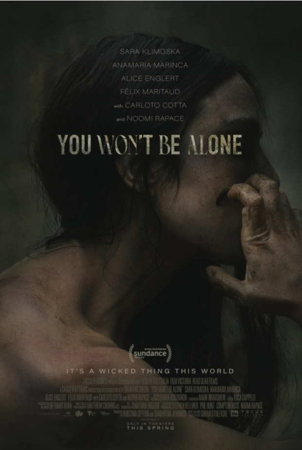 Trailer y Póster de (You Wont be Alone). Terror con "Noomi Rapace".