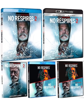Diseño de las Ediciones de (No Respires 2).