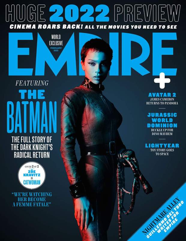 Portada de EMPIRE con "Catwoman".