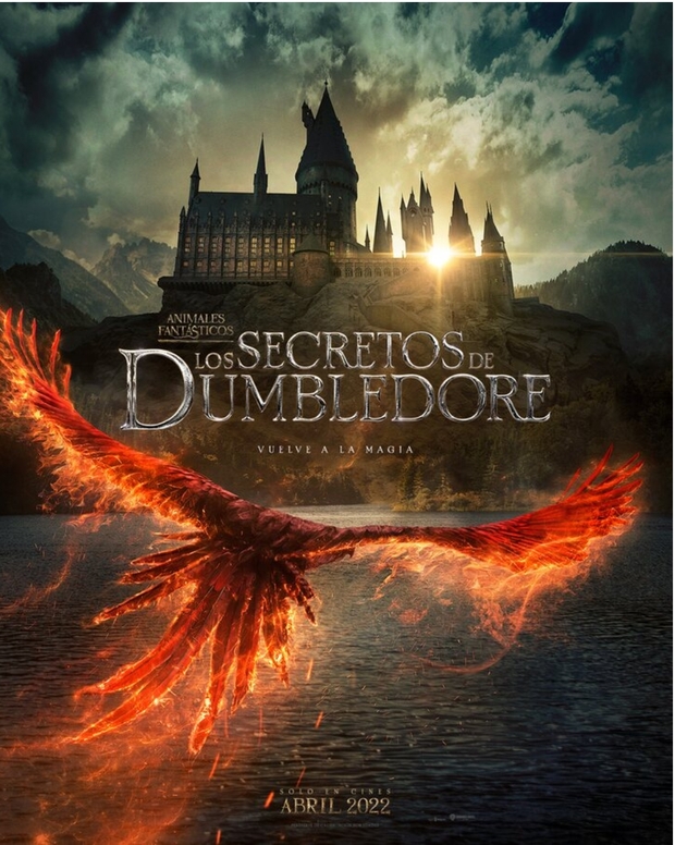Primer Póster de (Los Secretos de Dumbledore).