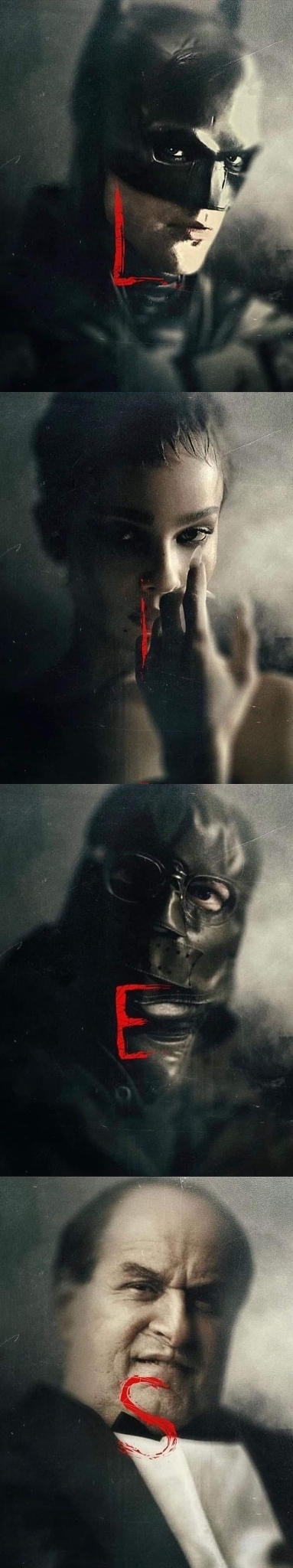 Pósters Individuales de (The Batman).