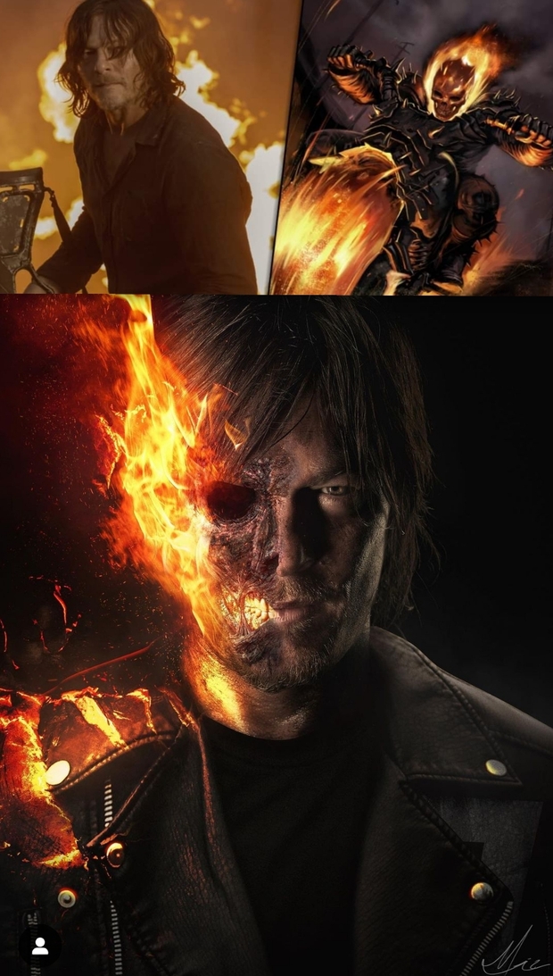 Después de casi dos años por fin es oficial que "Norman Reedus" sera el Nuevo (Ghost Rider)?.