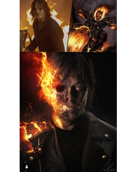 Después de casi dos años por fin es oficial que "Norman Reedus" sera el Nuevo (Ghost Rider)?.
