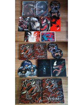 Mi Colección Steelbook de (Venom & Venom 2 - Habrá Matanza).