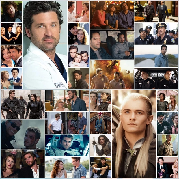 Cumplen Años "Patrick Dempsey, Michael Peña, Liam Hemsworth y Orlando Bloom" Vuestras Películas?.
