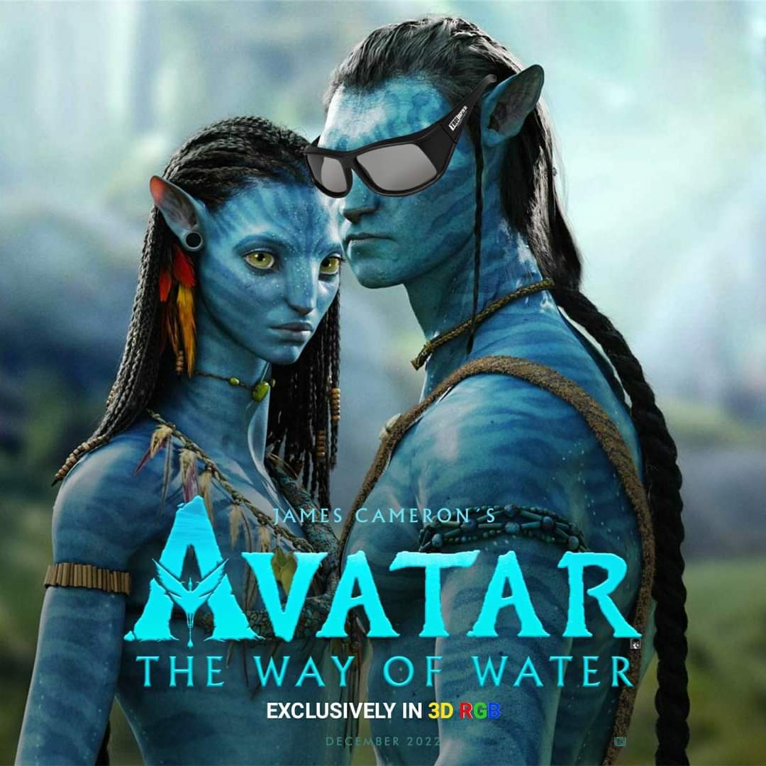 Avatar) en y sin Gafas.