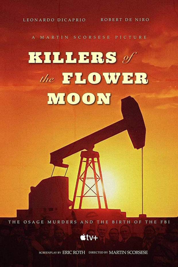Primer Póster de (Killers of the Flower Moon) de "Martin Scorsese".