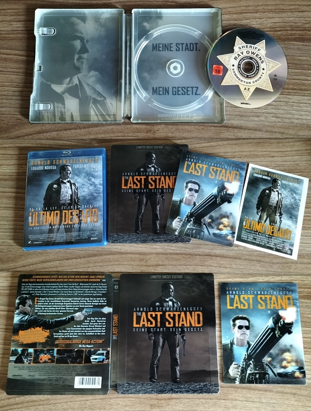 Mi Colección y Steelbook de (El Último Desafío).