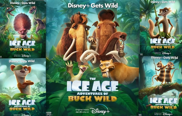 Pósters de (Ice Age: Las Aventuras de Buck) .