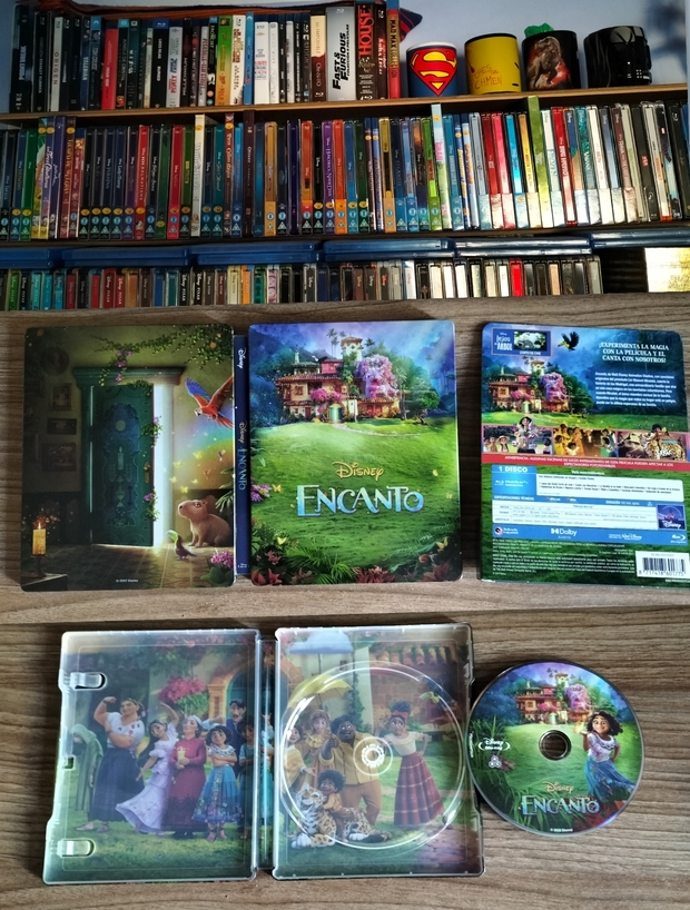 Mi Colección de Steelbooks Disney más (Encanto).
