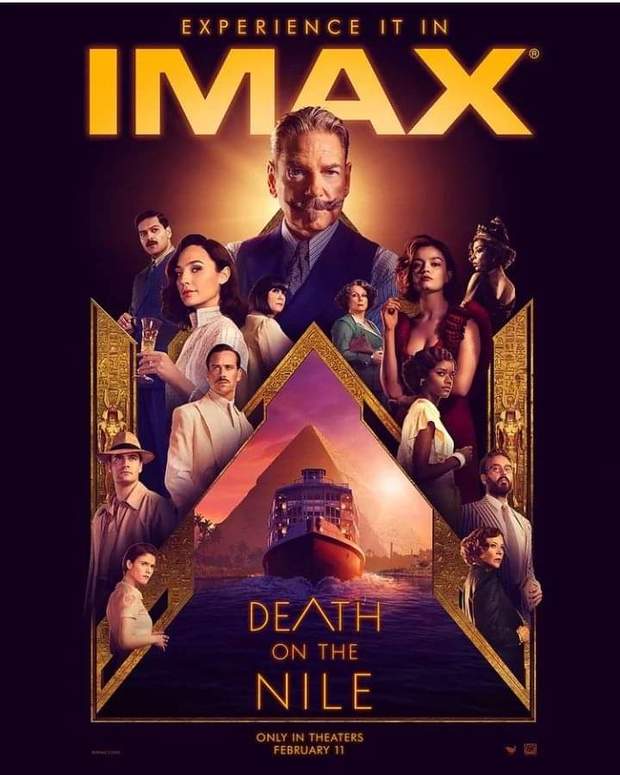 Póster IMAX de (Muerte en el Nilo).
