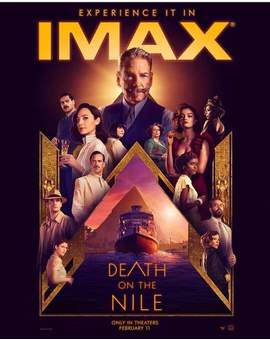 Póster IMAX de (Muerte en el Nilo).