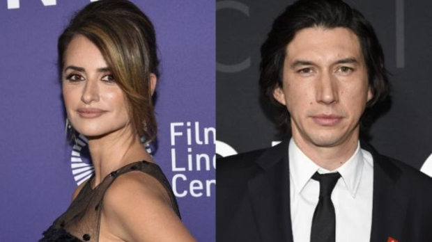 "Penélope Cruz y Adam Driver" en (Ferrari). Proyecto de "Michael Mann".