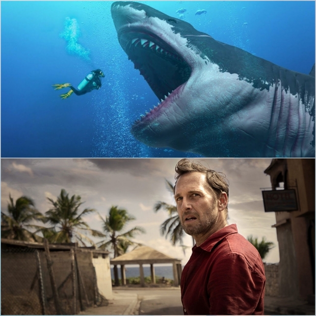 (The Black Demon) Vacaciones y Megalodones, Primera Imagen de "Josh Lucas".