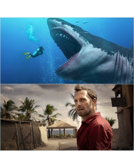 (The Black Demon) Vacaciones y Megalodones, Primera Imagen de "Josh Lucas".