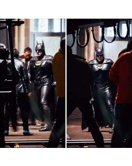 El Batman de "Michael Keaton" tendrá nuevo traje en la película de (Batgirl).