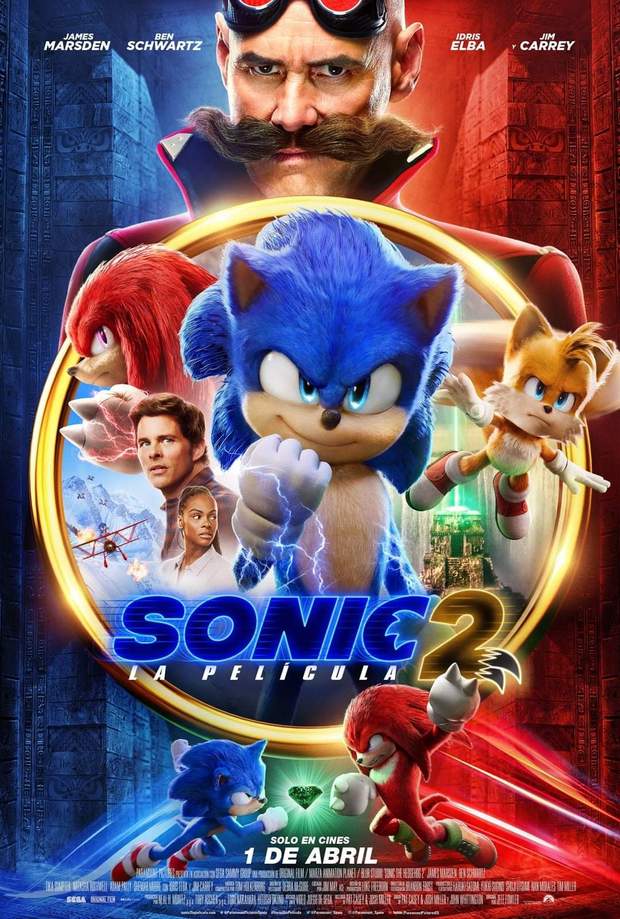 Nuevo Póster de (Sonic 2).