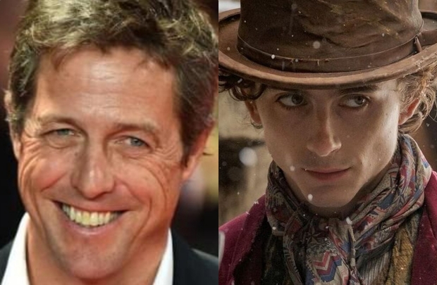 "Hught Grant estará con Timothee Chalamet" en (Wonka).