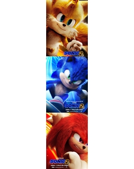 Pósters Individuales de (Sonic 2).