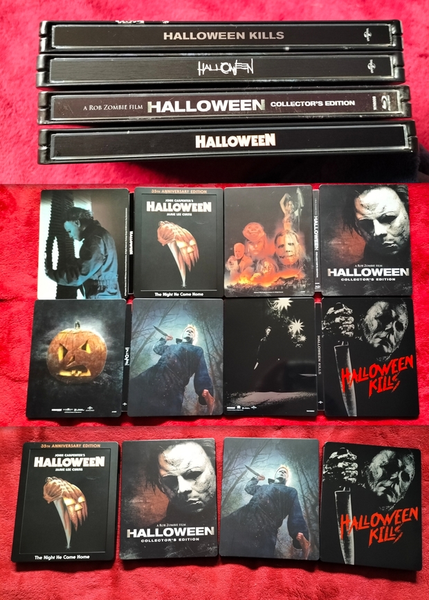 Mi Colección en Steelbook de (Halloween).