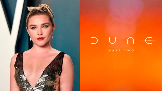 "Florence Pugh" Se une a (Dune Parte 2).