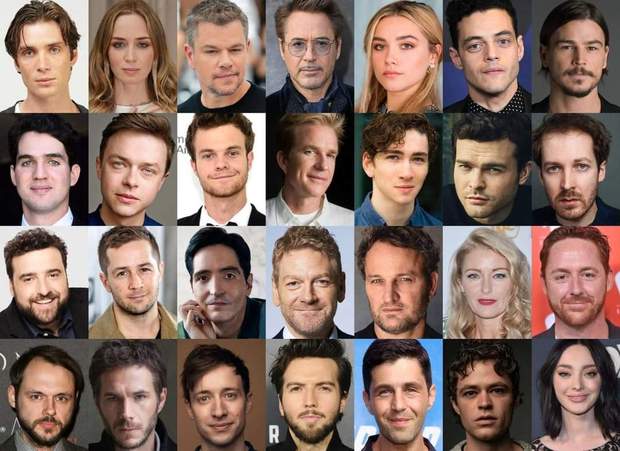 Espectacular Elenco para (Oppenheimer) de Christopher Nolan.