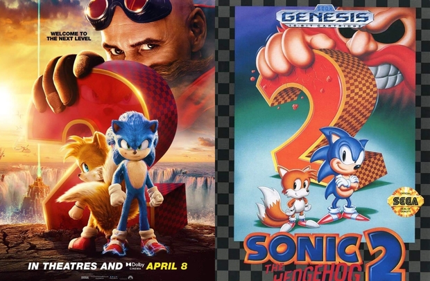 Nuevo Póster de (Sonic 2).