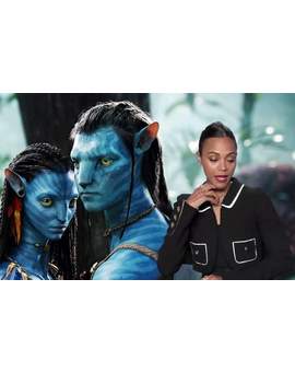"Zoe Saldana" Afirma que lloró al ver 20 Minutos de la Secuela de (Avatar).