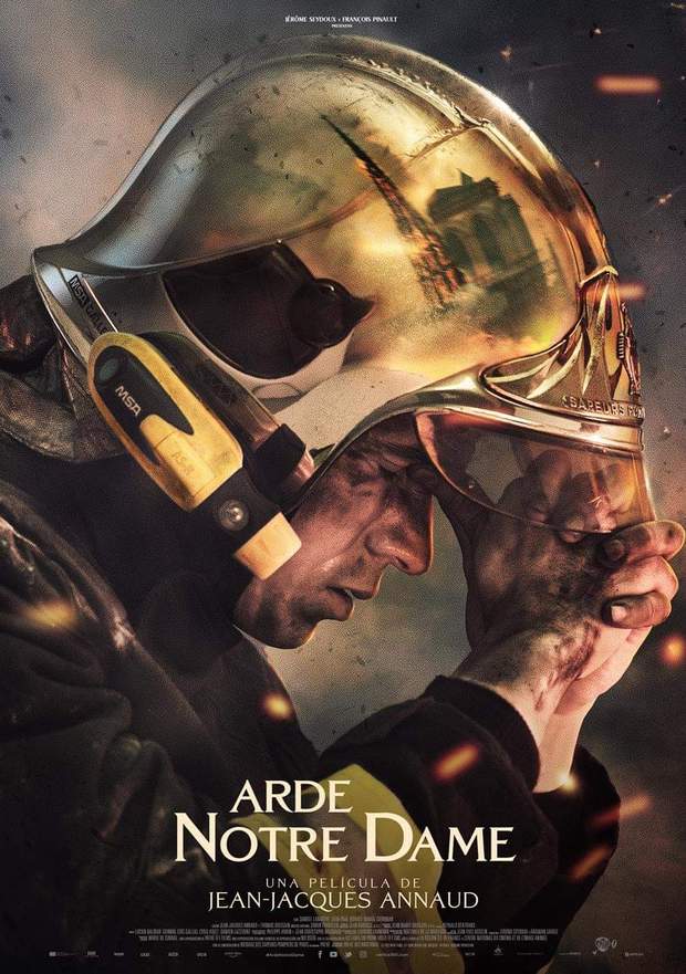 Trailer y Póster de "Arde Notre Dame" 
