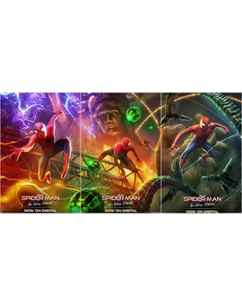 Sony revela los Pósters individuales de los tres 'Spider-Man' de "No Way Home".