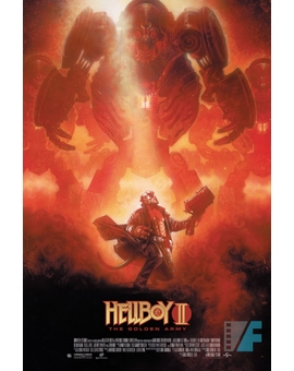 Póster (Hellboy 2, El Ejército Dorado) de Drew Struzan.