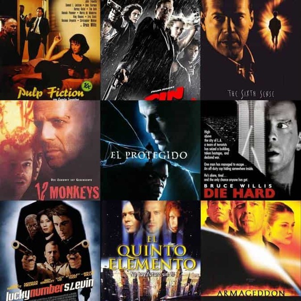 Que Película es Vuestra Preferida de "Bruce Willis"?.