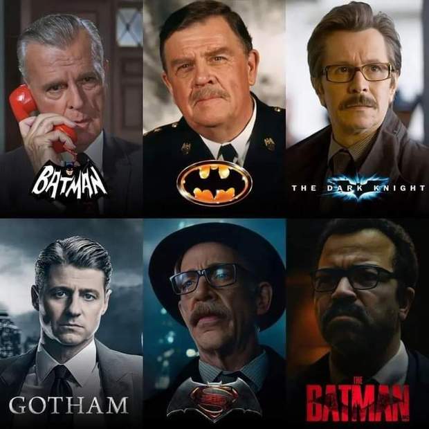 Que 'Comisario Gordon' és vuestro favorito en las Películas de 'Batman'?.