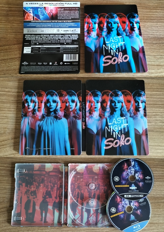 Mi Steelbook de (Última Noche en el Soho).