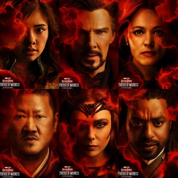 Pósters Individuales de (Doctor Strange 2).