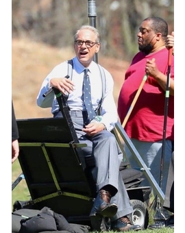 Imagen de "Robert Downey Jr" en el Rodaje de (Oppenheimer).