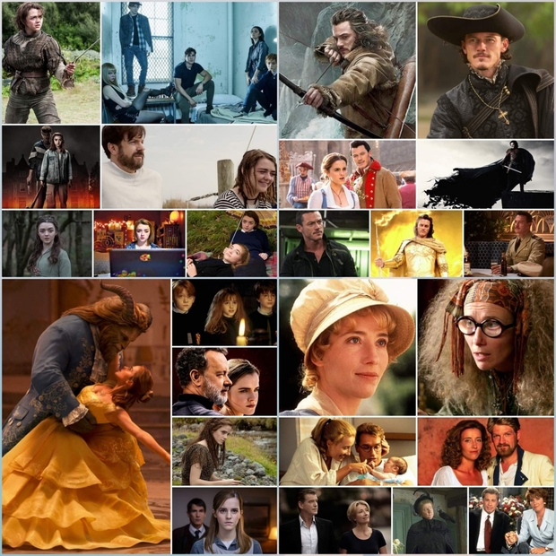 Cumplen Años "Maisie Williams, Luke Evans, Emma Watson y Emma Thompson" Vuestras Pelís Favoritas?.