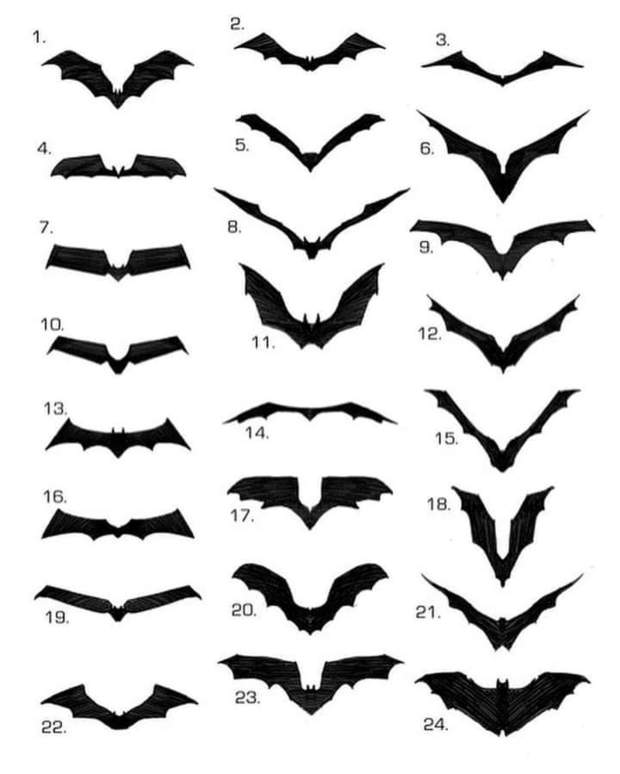 Revelados todos los diseños de símbolos para (The Batman) Cuál es Vuestro Preferido?.