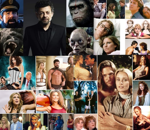 Cumplen Años "Andy Serkis, Jessica Lange, Ryan O'Neal y Carmen Electra" Vuestras Películas?.
